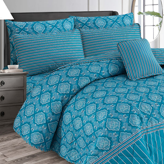 LILAC SUMMER KING COMFORTER SET – 7 PCS #NCS173