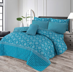 LILAC SUMMER KING COMFORTER SET – 7 PCS #NCS173