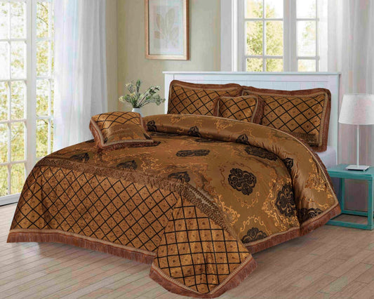 HEAVY PALACHI BED SHEET SET 5PCS