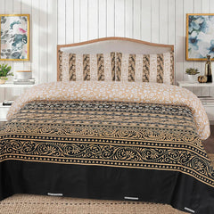 ROYAL CAMEL KING BED SHEET SET - NBD143
