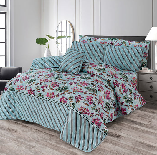 TOBIN SUMMER KING COMFORTER SET – 7 PCS #NCS177