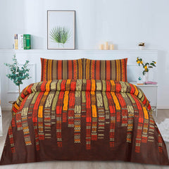 WOODEN KING BED SHEET SET NBD126